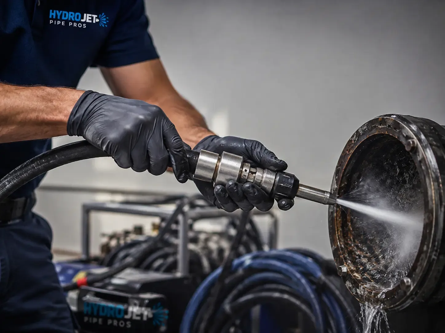 Hydro Jet Pipe Descaling in Covington, TX